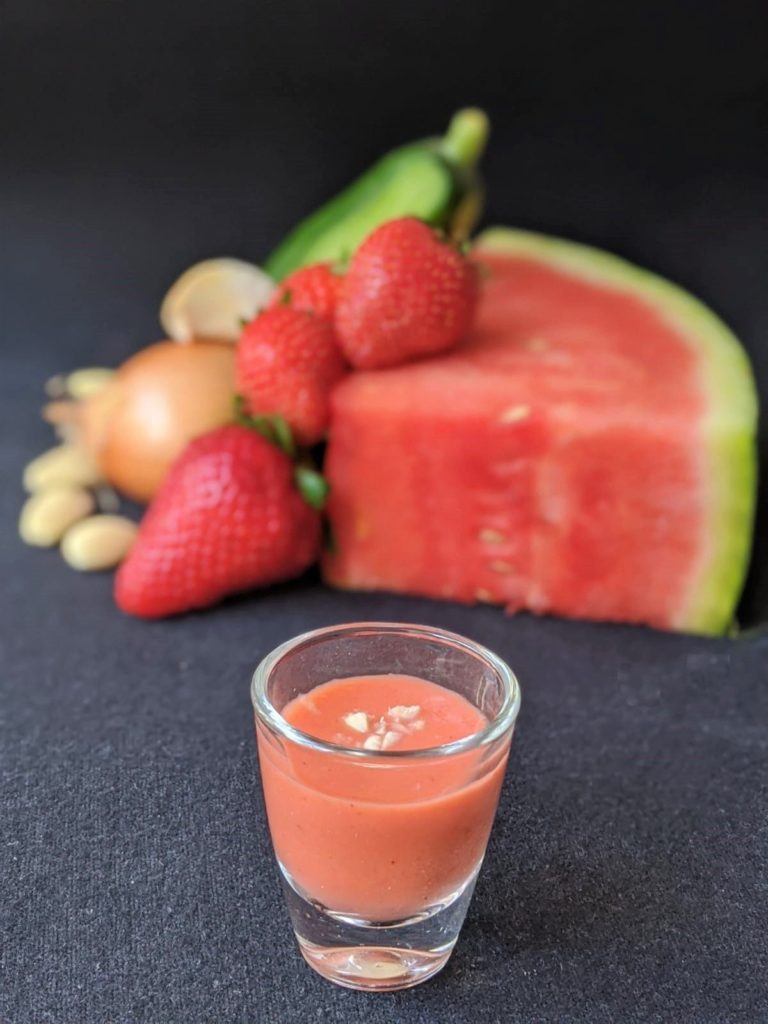 melounové gaspacho
