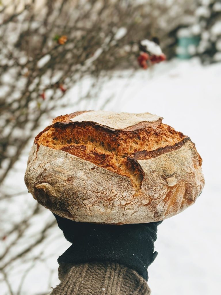 kváskový chleba recept