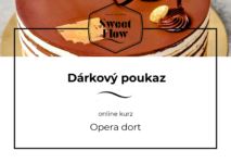 Dárkový poukaz na online kurz Opera dort