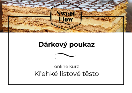 Dárkový poukaz Křehké listové těsto