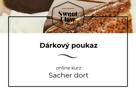 Dárkový poukaz Sacher dort