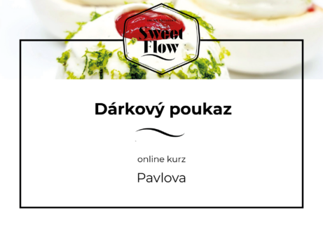 Dárkový poukaz Pavlova dort