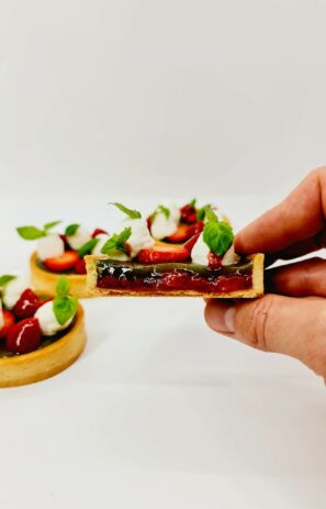 bazalková tartaletka